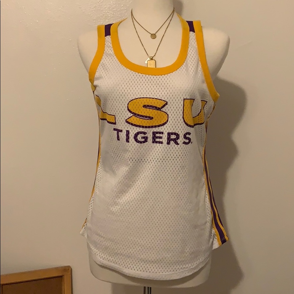 Mesh LSU tank top, size L, GUC